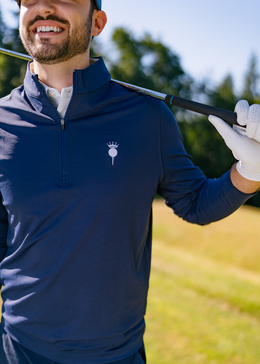 Men's Signature Icon Golf Quarter Zip