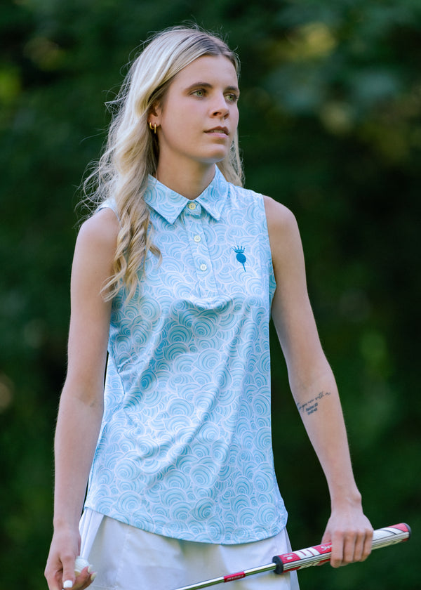 Women's Sleeveless Polo