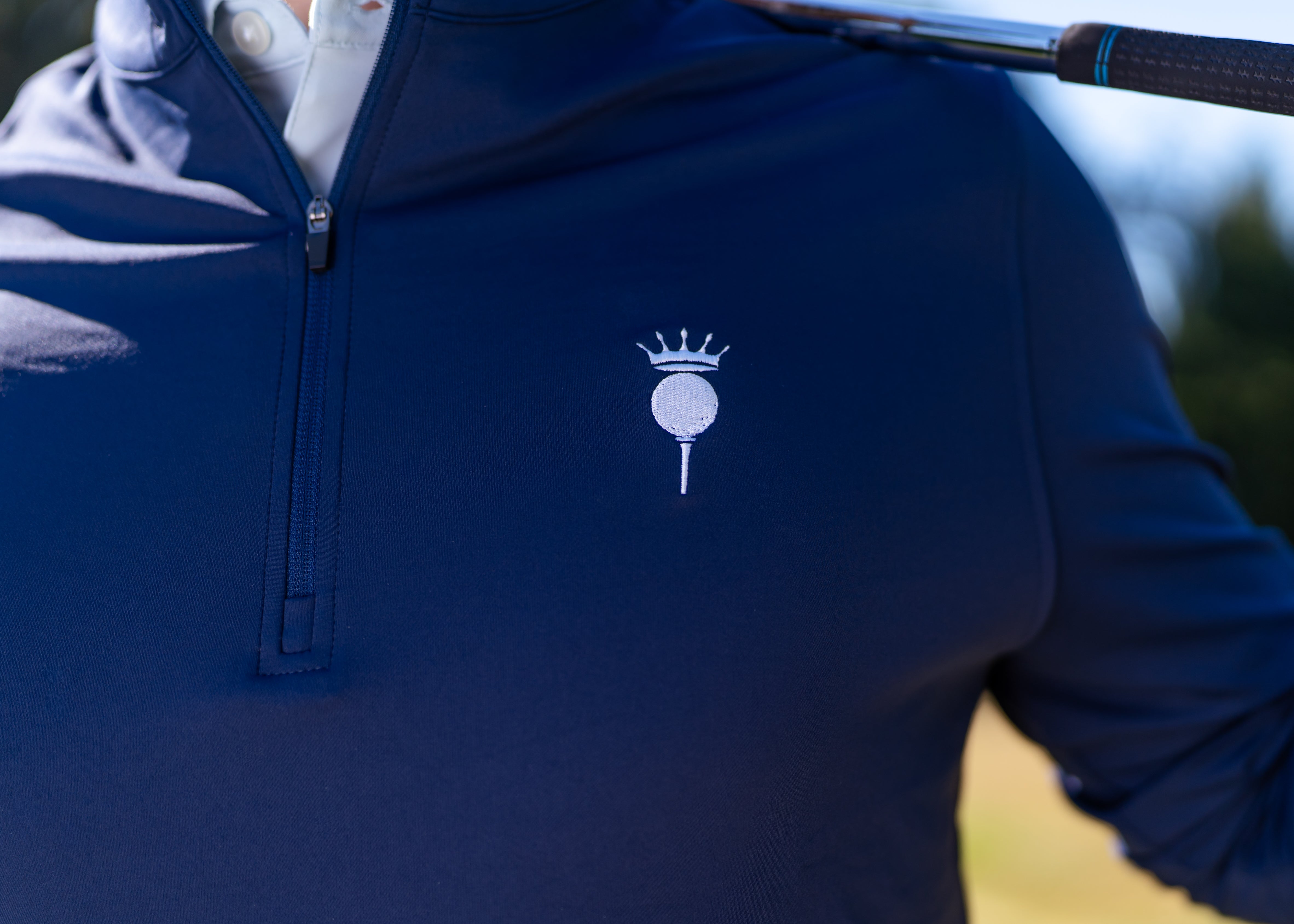 Men's Signature Icon Golf Quarter zip