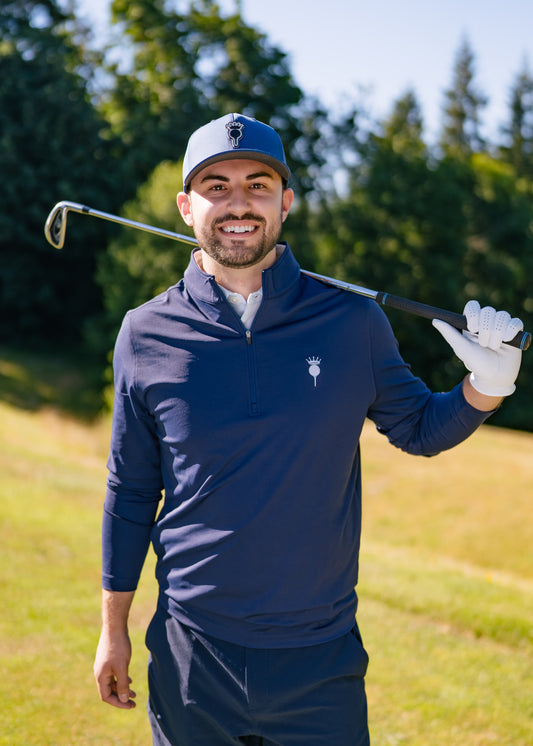 Men's Signature Icon Golf Quarter Zip